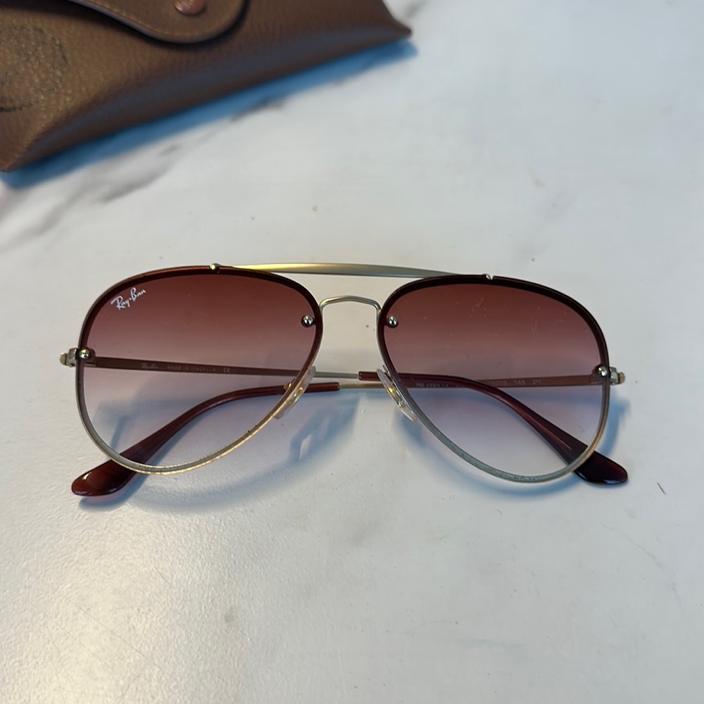 Ray Ban Aviator Ombré Sunglasses
